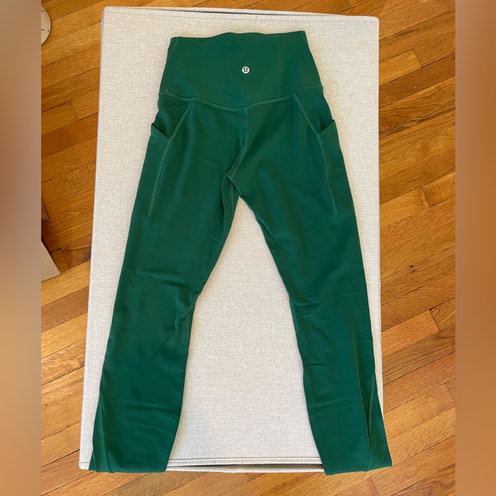 Lululemon Athletica Forest Green Leggings